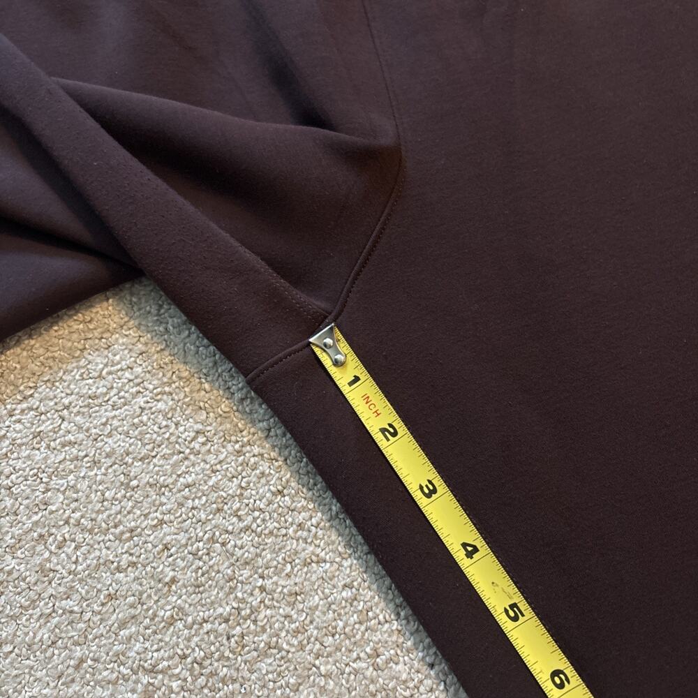 SPANX Brown Pants Air Essentials Stretch Straight Leg 21793R Women Sz XL 28” - Picture 8 of 10